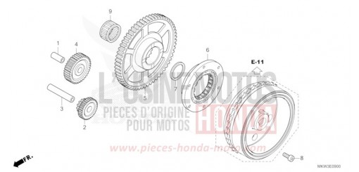 EMBRAYAGE DE DEMARRAGE NC750XAP de 2023